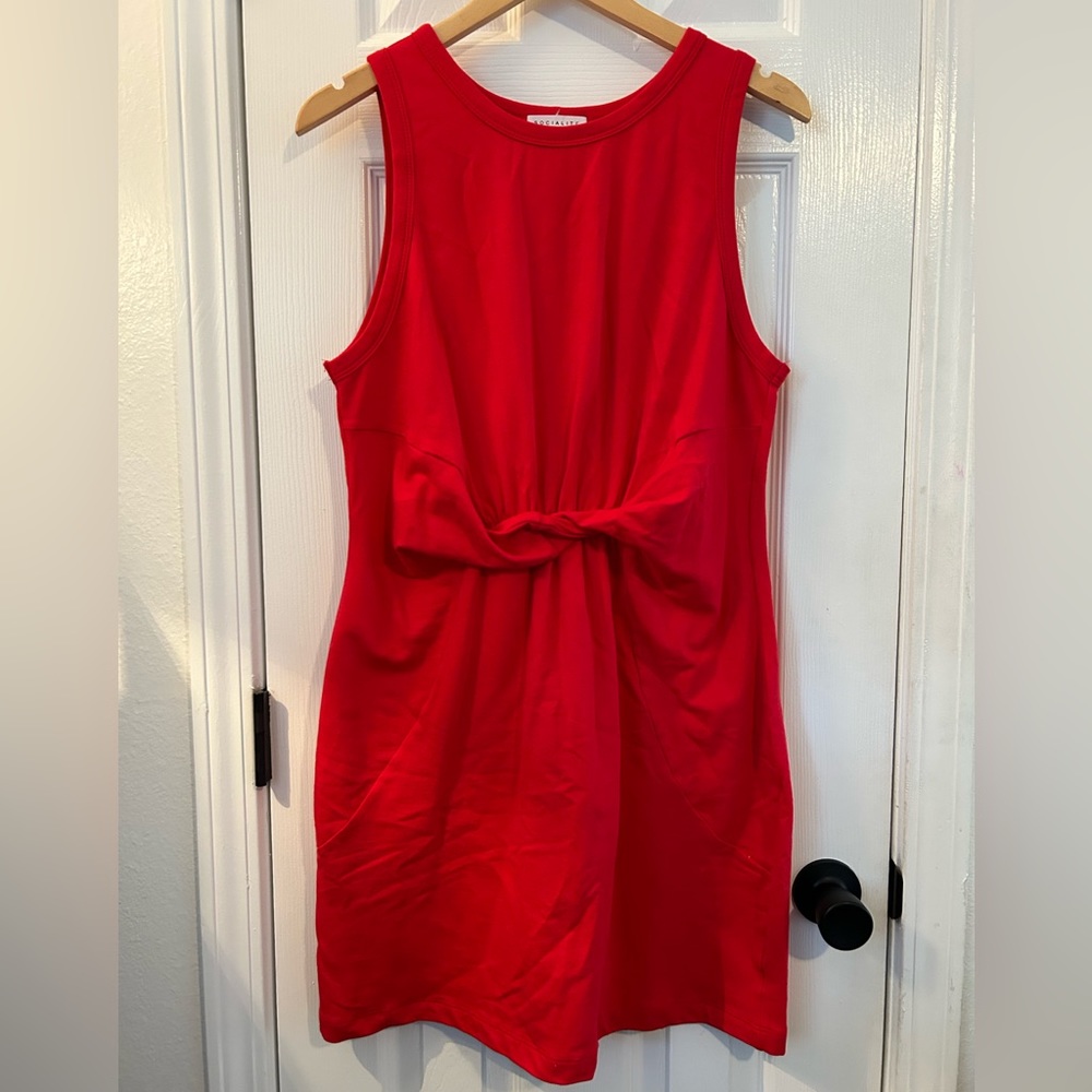 Socialite Red Mini Dress